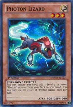 Photon Lizard (NUMH-EN023) - Number Hunters Unlimited