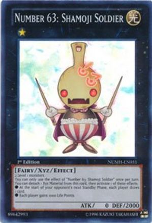 Number 63: Shamoji Soldier (NUMH-EN031) - Number Hunters 1st Edition