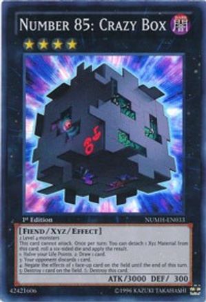 Number 85: Crazy Box (NUMH-EN033) - Number Hunters 1st Edition