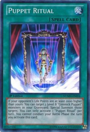 Puppet Ritual (NUMH-EN054) - Number Hunters 1st Edition