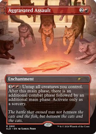 Aggravated Assault (2691) (SLD-2691) - Secret Lair Drop Series Foil