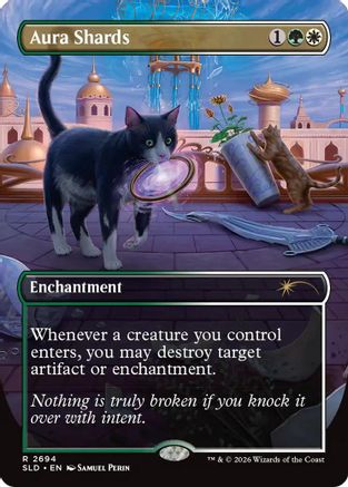 Aura Shards (2694) (SLD-2694) - Secret Lair Drop Series Foil