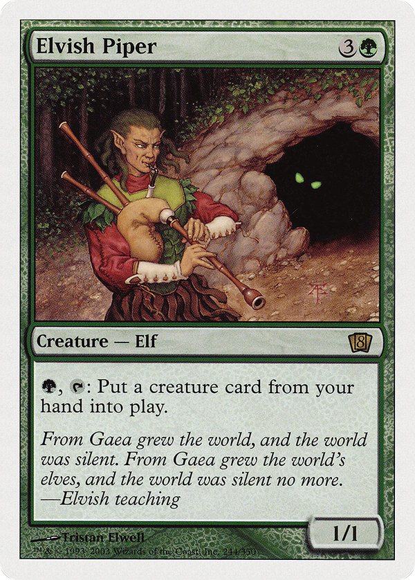 Elvish Piper (8ED-244) - 8th Edition Foil