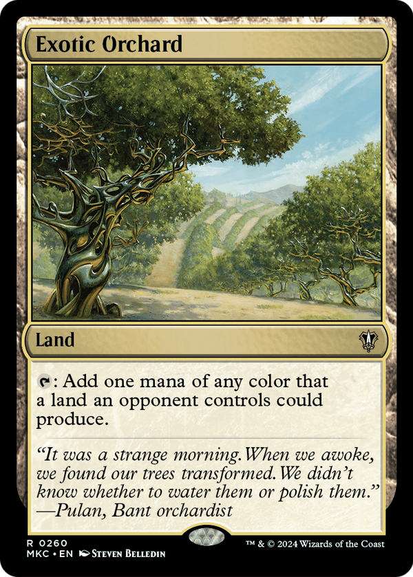 Exotic Orchard (MKC-260) - Murders at Karlov Manor Commander