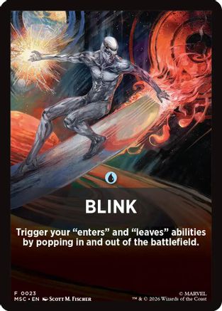 Blink Theme Card (MSC-023) - Commander: Marvel Super Heroes