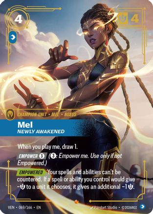 Mel - Newly Awakened (069/166) - Vendetta Foil