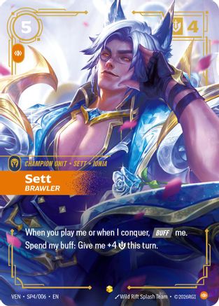 Sett - Brawler (SP4/006) - Vendetta Foil