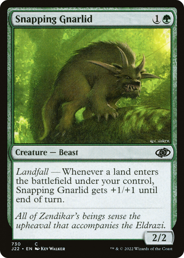 Snapping Gnarlid (J22-730) - Jumpstart 2022
