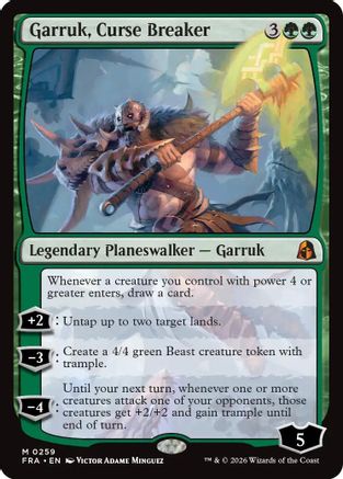 Garruk, Curse Breaker (FRA-259) - Reality Fracture Foil