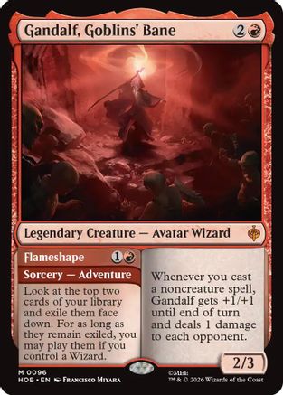 Gandalf, Goblins' Bane (HOB-096) - The Hobbit Foil