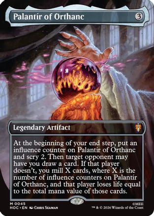 Palantir of Orthanc (Borderless) (HOC-045) - The Hobbit: Eternal-Legal