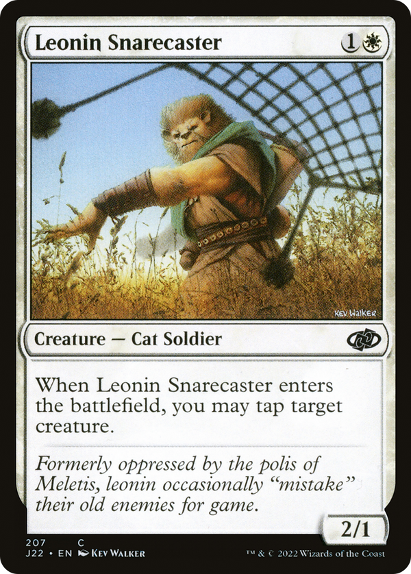 Leonin Snarecaster (J22-207) - Jumpstart 2022