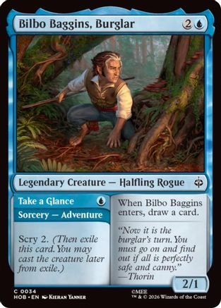 Bilbo Baggins, Burglar (HOB-034) - The Hobbit Foil