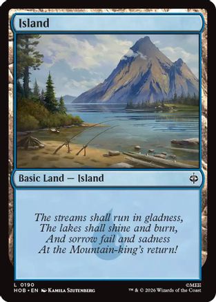 Island (0190) (HOB-190) - The Hobbit Foil