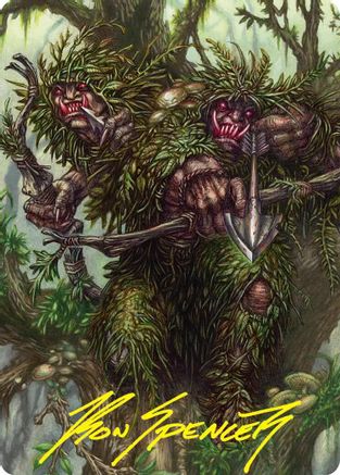 Orcish Bowmasters Art Card (Gold-Stamped Signature) (ASHOB-030) - Art Series: The Hobbit