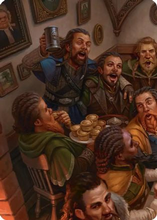 Fíli and Kíli, Joyous Art Card (1/12) (ASHOB-001) - Art Series: The Hobbit