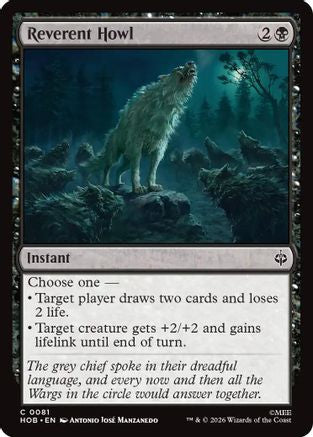 Reverent Howl (HOB-081) - The Hobbit