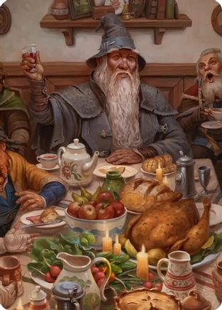 Gandalf, Party Guest Art Card (2/12) (ASHOB-002) - Art Series: The Hobbit