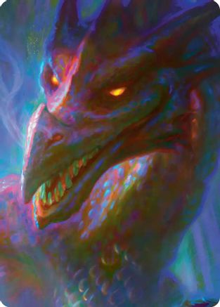Smaug the Impenetrable Art Card (9/12) (ASHOB-009) - Art Series: The Hobbit
