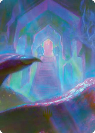 Dragon-Cursed Halls Art Card (8/12) (ASHOB-008) - Art Series: The Hobbit