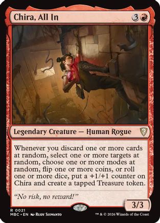Chira, All In (-021) - Mystery Booster Commander Edition Foil