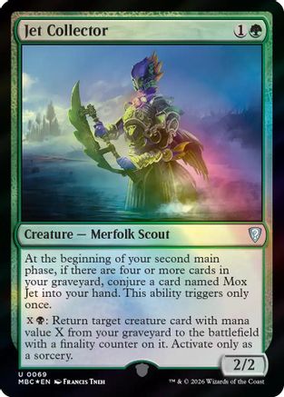Jet Collector (-069) - Mystery Booster Commander Edition Foil