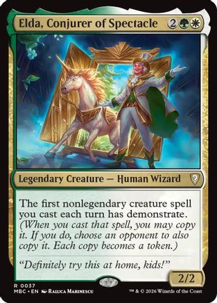 Elda, Conjurer of Spectacle (-037) - Mystery Booster Commander Edition