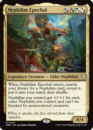 Nephilim Epochal (-047) - Mystery Booster Commander Edition