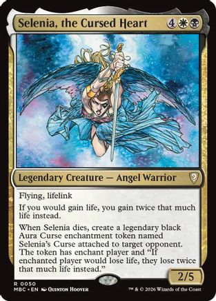 Selenia, the Cursed Heart (-050) - Mystery Booster Commander Edition
