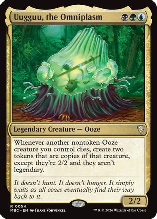 Uugguu, the Omniplasm (-054) - Mystery Booster Commander Edition Foil