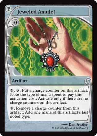 Jeweled Amulet (Future Sight) (-075) - Mystery Booster Commander Edition