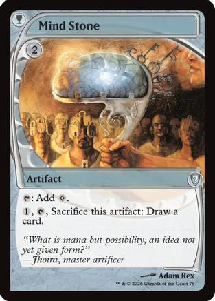 Mind Stone (Future Sight) (-076) - Mystery Booster Commander Edition