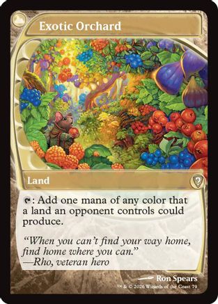 Exotic Orchard (Future Sight) (-079) - Mystery Booster Commander Edition