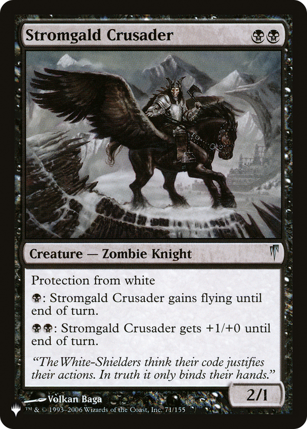 Stromgald Crusader (LIST-CSP-71) - The List