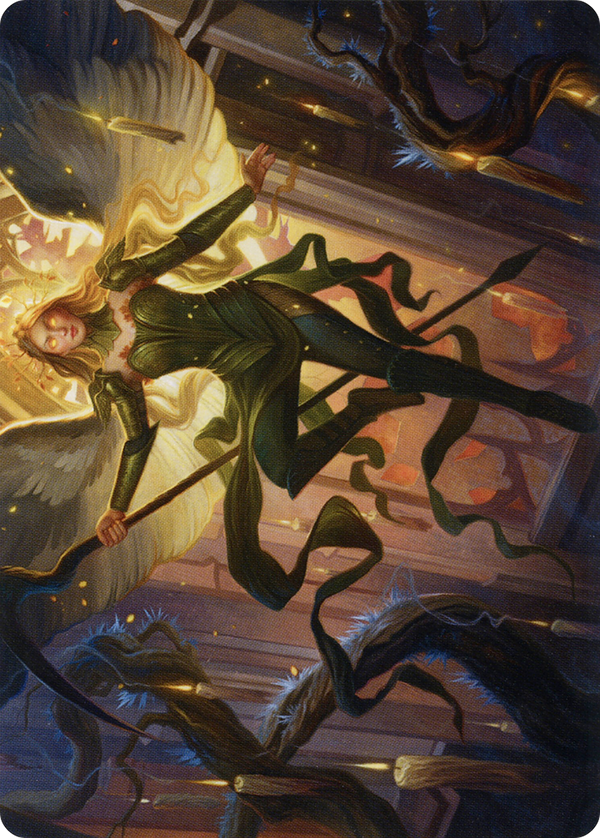 Sigarda, Champion of Light // Sigarda, Champion of Light (AMID-068) - Midnight Hunt Art Series (Borderless)