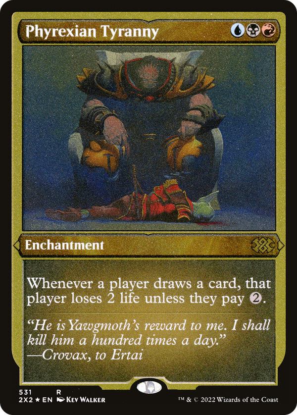Phyrexian Tyranny (Foil Etched) (2X2-531) - Double Masters 2022 Foil