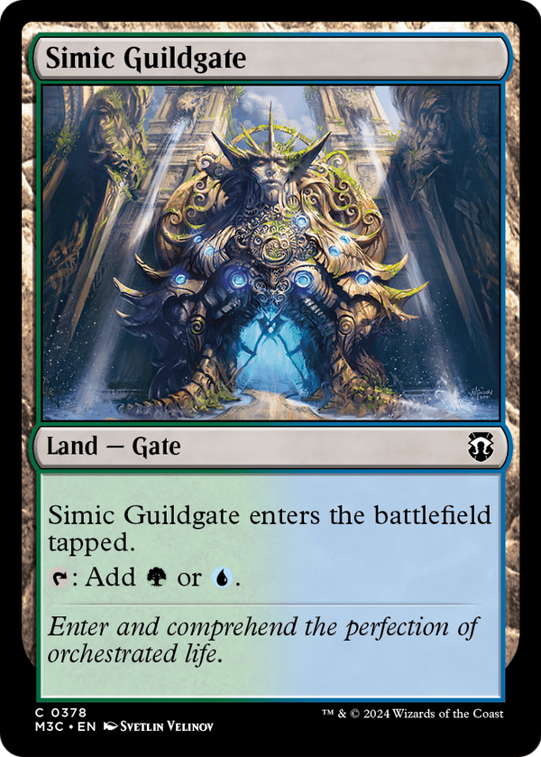 Simic Guildgate (M3C-378) - Modern Horizons 3 Commander