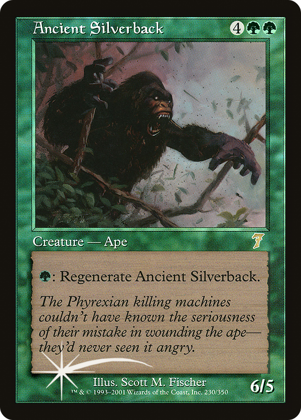 Ancient Silverback (7ED-230★) - 7th Edition