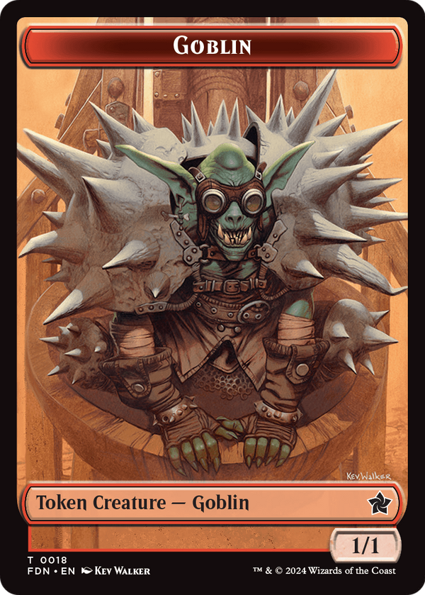 Goblin (TFDN-018) - Foundations Tokens Foil