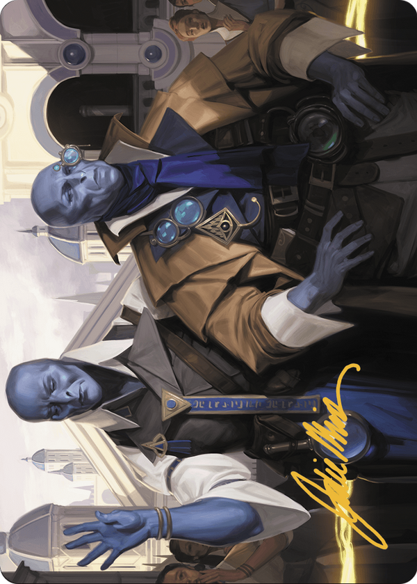 Hotshot Investigators // Hotshot Investigators (AMKM-005) - Murders at Karlov Manor Art Series (Borderless) Foil