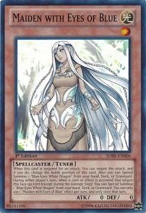 Maiden with Eyes of Blue (SDBE-EN006) - Structure Deck: Saga of Blue-Eyes White Dragon Unlimited