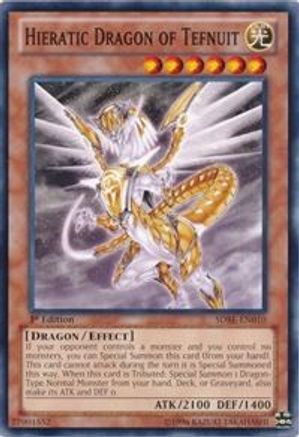 Hieratic Dragon of Tefnuit (SDBE-EN010) - Structure Deck: Saga of Blue-Eyes White Dragon 1st Edition