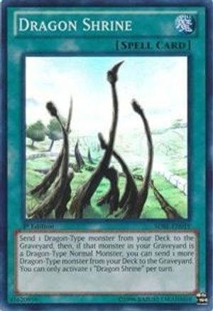 Dragon Shrine (SDBE-EN019) - Structure Deck: Saga of Blue-Eyes White Dragon 1st Edition