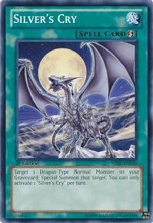 Silver's Cry (SDBE-EN020) - Structure Deck: Saga of Blue-Eyes White Dragon Unlimited