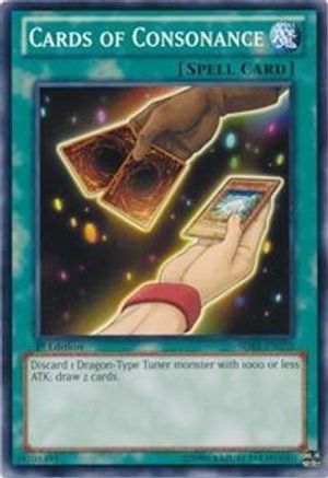 Cards of Consonance (SDBE-EN025) - Structure Deck: Saga of Blue-Eyes White Dragon Unlimited