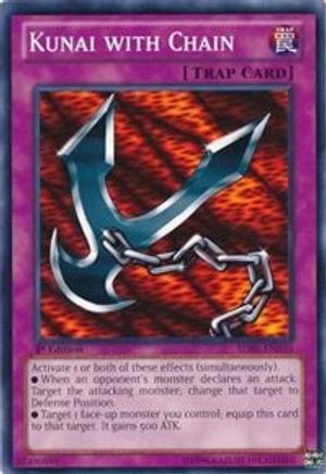Kunai with Chain (SDBE-EN035) - Structure Deck: Saga of Blue-Eyes White Dragon Unlimited
