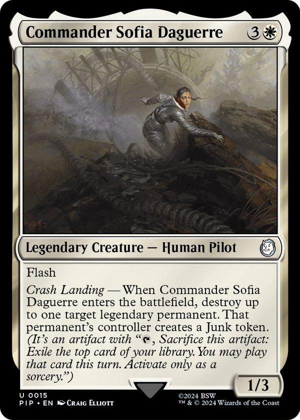 Commander Sofia Daguerre (PIP-015) - Fallout