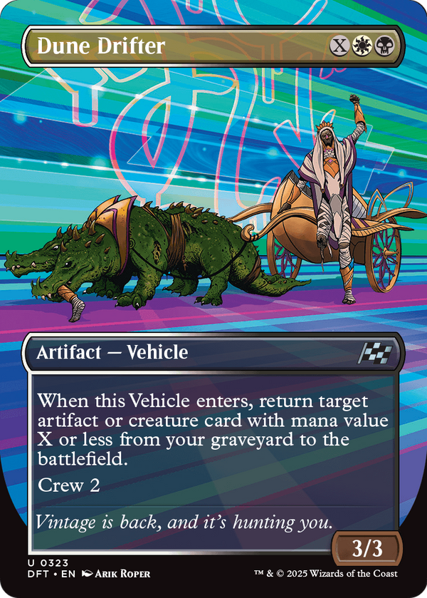 Dune Drifter (Borderless) (DFT-323) - Aetherdrift