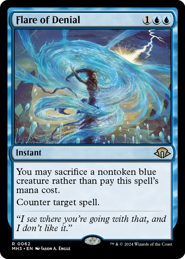 Flare of Denial (MH3-062) - Modern Horizons 3 Foil