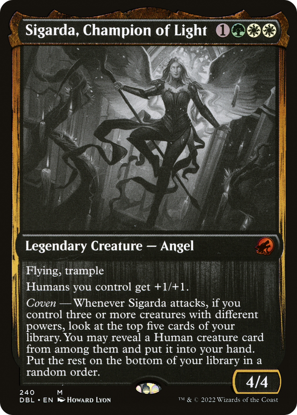 Sigarda, Champion of Light (DBL-240) - Innistrad: Double Feature